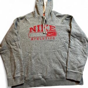 Vintage Nike the athletic department preppy casual hoodie size‎ medium